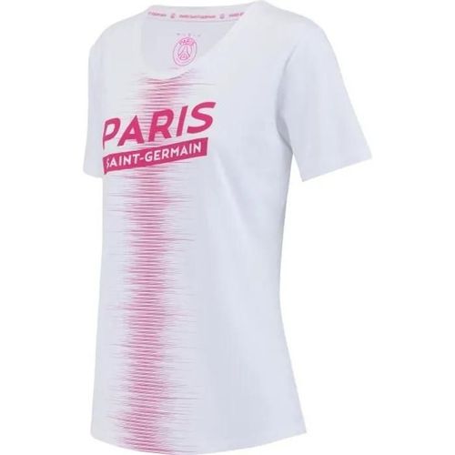 8 Ans - T-Shirt - Paris Saint Germain - Collection Officielle - Taille Enfant - Manches Courtes - Blanc