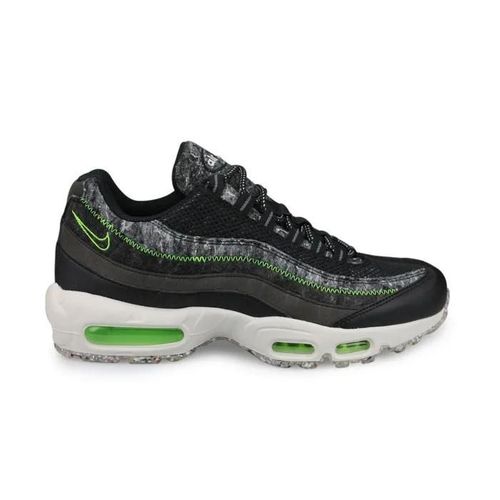 Chaussures - Nike - Air Max 95 - Noir - Cuir - Lacets