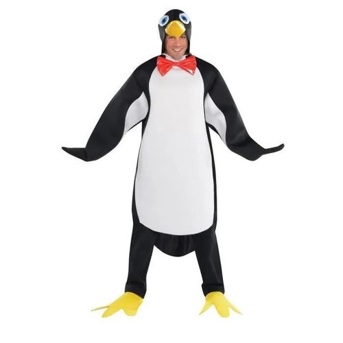Déguisement Pingouin - Riethmuller - Taille M - Mixte - Noir Et Blanc - A Partir De 15 Ans