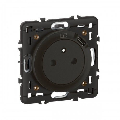 Prise Surface avec prise USB Type-C Céliane - GrisTitanium LEGRAND