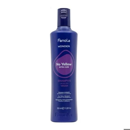 Fanola Wonder No Yellow Extra Care Shampoo 350ml - Shampooing Anti-Jaune 