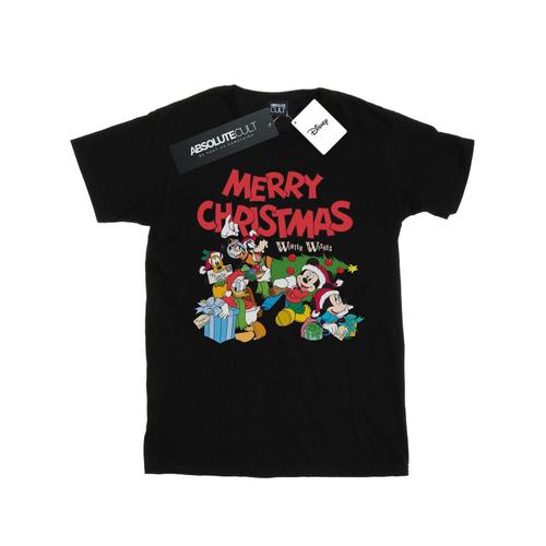 Disney - T-Shirt Mickey Mouse And Friendswinter Wishes - Garçon