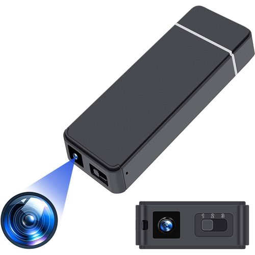 Clé USB Caméra HD 1080P Discrète Avec Détection De Mouvement Et Stockage 128Go + SD 32Go YONIS