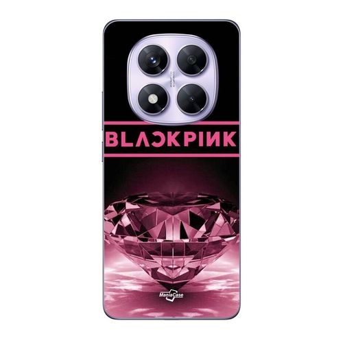 Coque Xiaomi Redmi Note 14 Pro 5g Blackpink Diamond Noir Et Rose