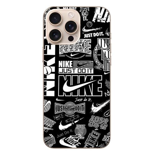 Coque Iphone 16 Pro Nike Air Logo Download Nike Graffiti Noir Et Blanc