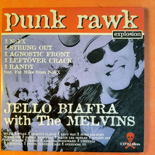 Cd Punk Rawk - Jello Biafra With The Melvins - 22 Titres