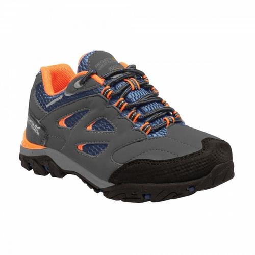 Regatta - Chaussures De Randonnée Holcombe - Unisexe - 39 Fr - Gris Foncé/Orange