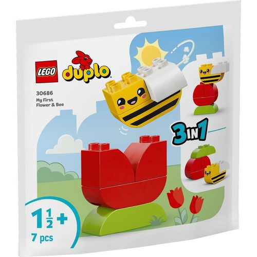 LEGO DUPLO - Mes premières fleur et abeille (Polybag) - 30686
