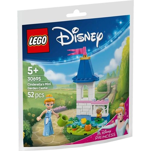 LEGO Disney - Le château de Cendrillon miniature avec un jardin (Polybag) - 30695