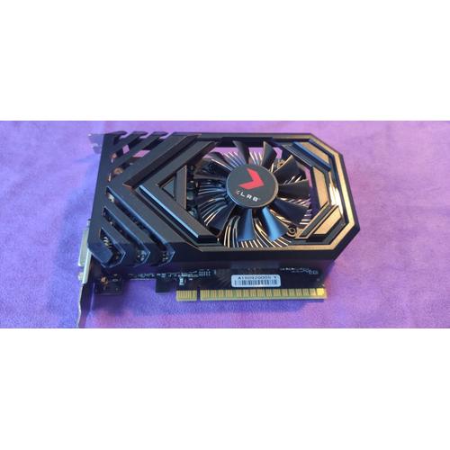 PNY GeForce GTX 1650 4GB XLR8 Gaming Overclocked Edition Single Fan