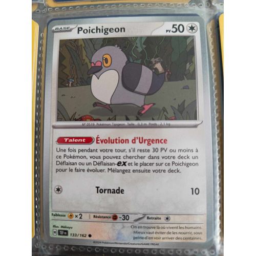 Commune - Pokemon - Forces Temporelles - Poichigeon 133/162