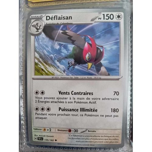 Peu Commune - Pokemon - Forces Temporelles - Déflaisan 135/162