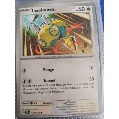 Commune - Pokemon - Forces Temporelles - Insolourdo 128/162