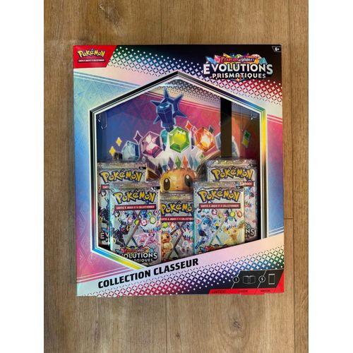 Coffret Pokemon Classeur Évolution Prismatique Ev8.5 Fr Officiel Parfaitement Scellé.
