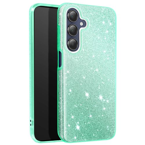 Coque Paillette Pour Samsung Galaxy A15 Silicone Ultra Fine Vert