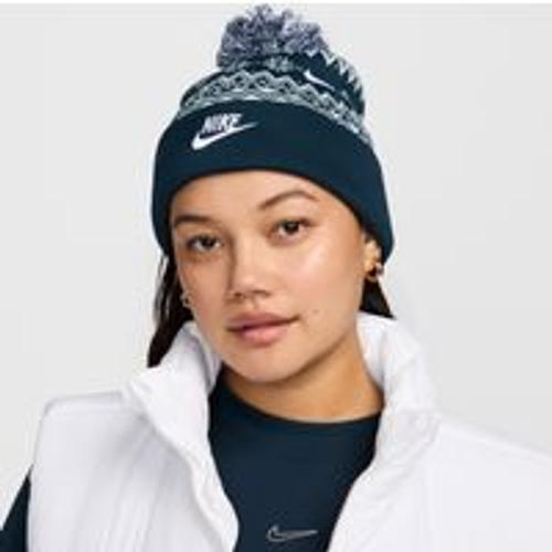 Bonnet Fair Isle Nike Peak - Bleu