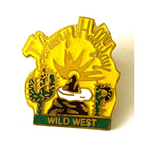 Pins Johnny Halliday Wild West