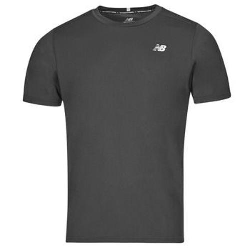 T-Shirt New Balance Core Run Short Sleeves Noir