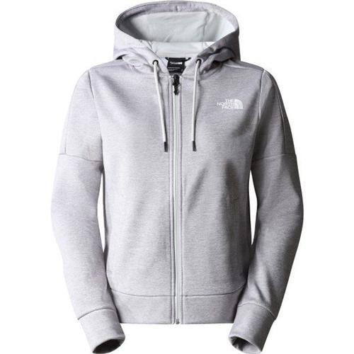 Women's Reaxion Fleece Full Zip Hoodie Veste Polaire Taille Xs, Gris