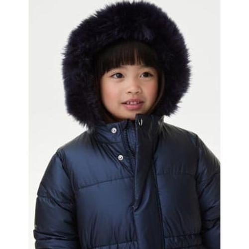 Parka Effet Métallisée Avec Doublure Imitation Peau De Mouton (De 2 À 8 Ans) - Multicolore