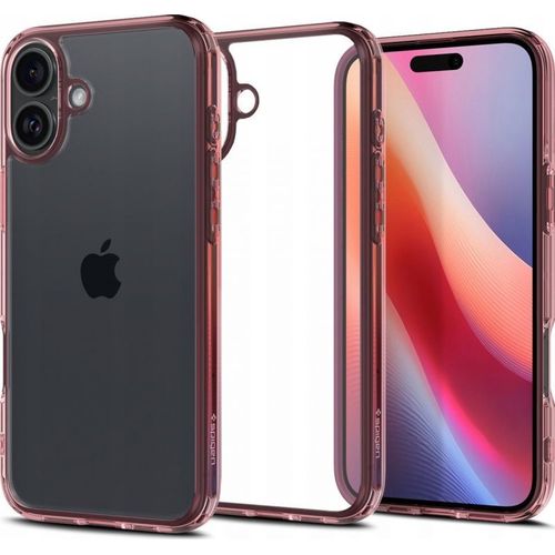 Spigen Coque Ultra Hybrid Iphone 16 Rose Crystal
