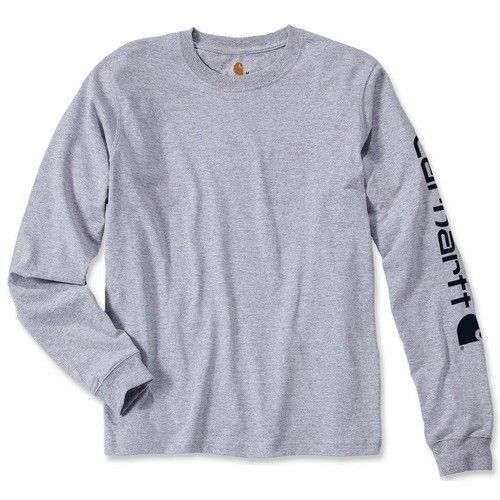 Tee-Shirt Manches Longues - Sleeve Ek231- Gris Clair - Taille Xxl Carhartt