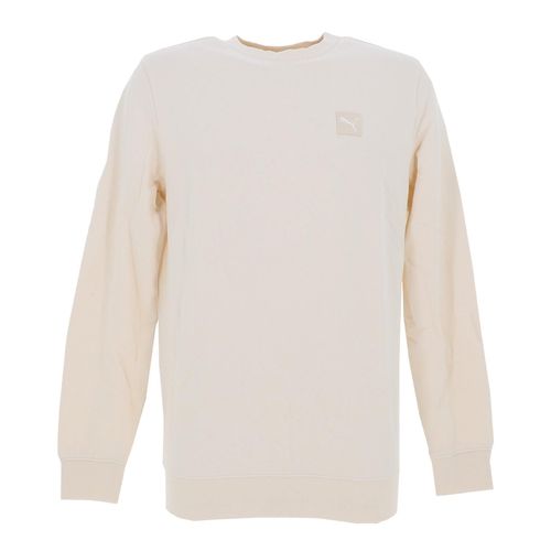 Sweat Puma Ess Elevated Crew Tr Ecru M