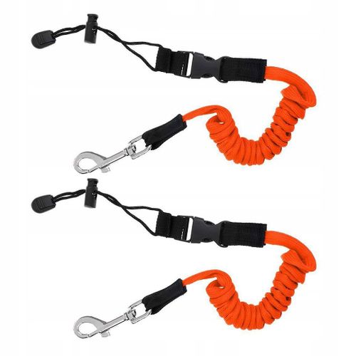 Lot De 2 Laisses Kayak Leash Souple