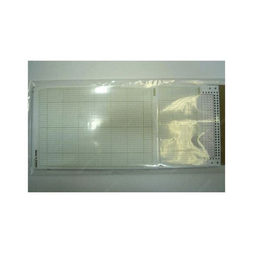 Lot De 10 Cartes Perforées 24m Pour Machine À Tricoter 280sk Blanc