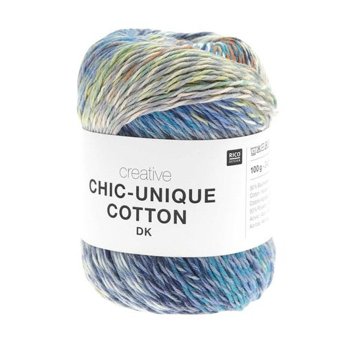 Pelote De Coton Creative Chic-Unique Cotton Dk 100g De Rico Design : L¿Alliance Parfaite De La Créativité Et De La Légèreté 06 Fresh