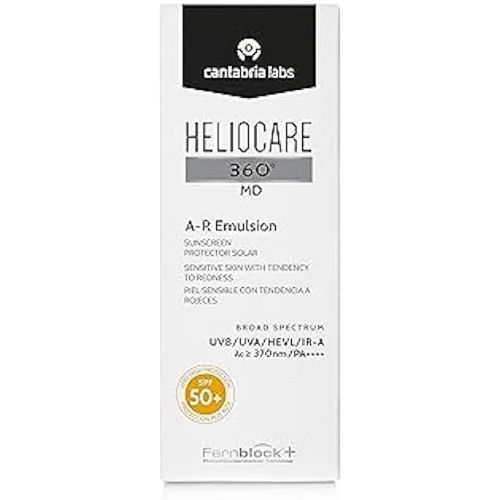 Dispositif Médical - Cantabria Labs - Heliocare 360° Émulsion Ar - Spf 50+ - Hypoallergénique - Protection Uv 