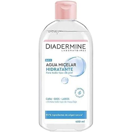 Eau Micellaire - Diadermine - 400ml - Hydratante - Tous Types De Peau - Jour Et Nuit 