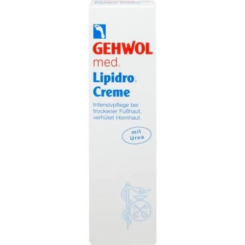 Gehwol Med Lipidro-Creme Für Die Natürliche Hydro-Lipid-Balance Der Fußhaut, 125 Ml Crème 