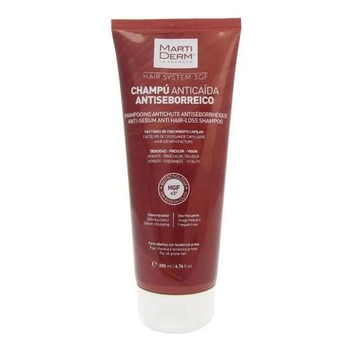 Martiderm Hair System Shampooing Anti-Chute Anti-Sébum 200ml 