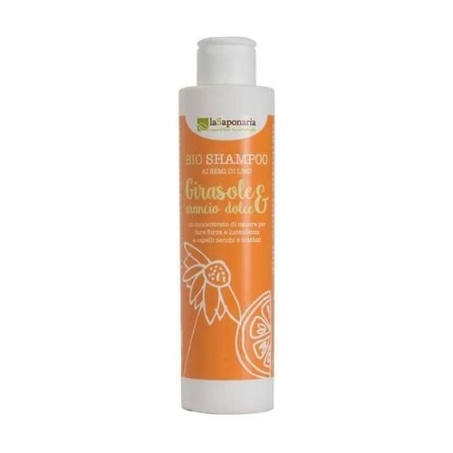 La Saponaria+Shampooing Liquide Tournesol Et Orange Douce (Pour Cheveux Normaux À Secs) 200 Ml 