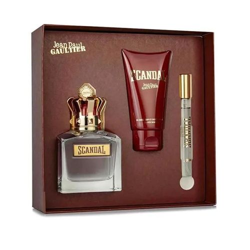 Gaultier, Scandal Him Edt 100 Vapo+Gel 75+Edt 10 Ml 