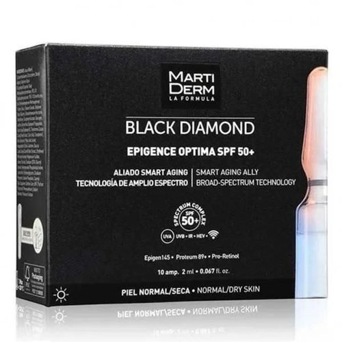 Martiderm Black Diamond Epigence Optima Spf50+ 10 Ampoules 