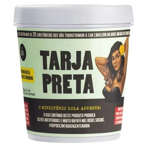 Lola Cosmetics Tarja Preta Masque Réparateur 230 G Masque Capillaire 