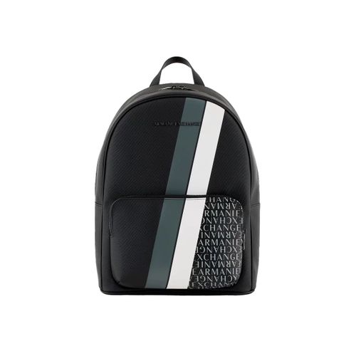 Sac à dos Armani Exchange line AX Homme Noir