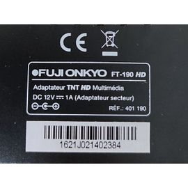 Adaptateur TNT HD FUJIONKYO FT-190 HD