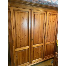 Armoire 3 Portes Pin Massif