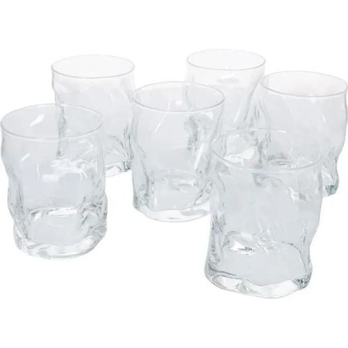 Verre À Whisky 420 Ml I Bormioli Sorgente I Lot De 6 I 10,7 X Ø 8,3 Cm I Verre Old Fashioned I Haute Qualité I Glace Au Sol I