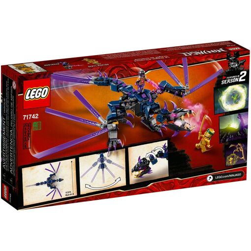 Lego Ninjago - Le Dragon D'overlord - 71742 - 2