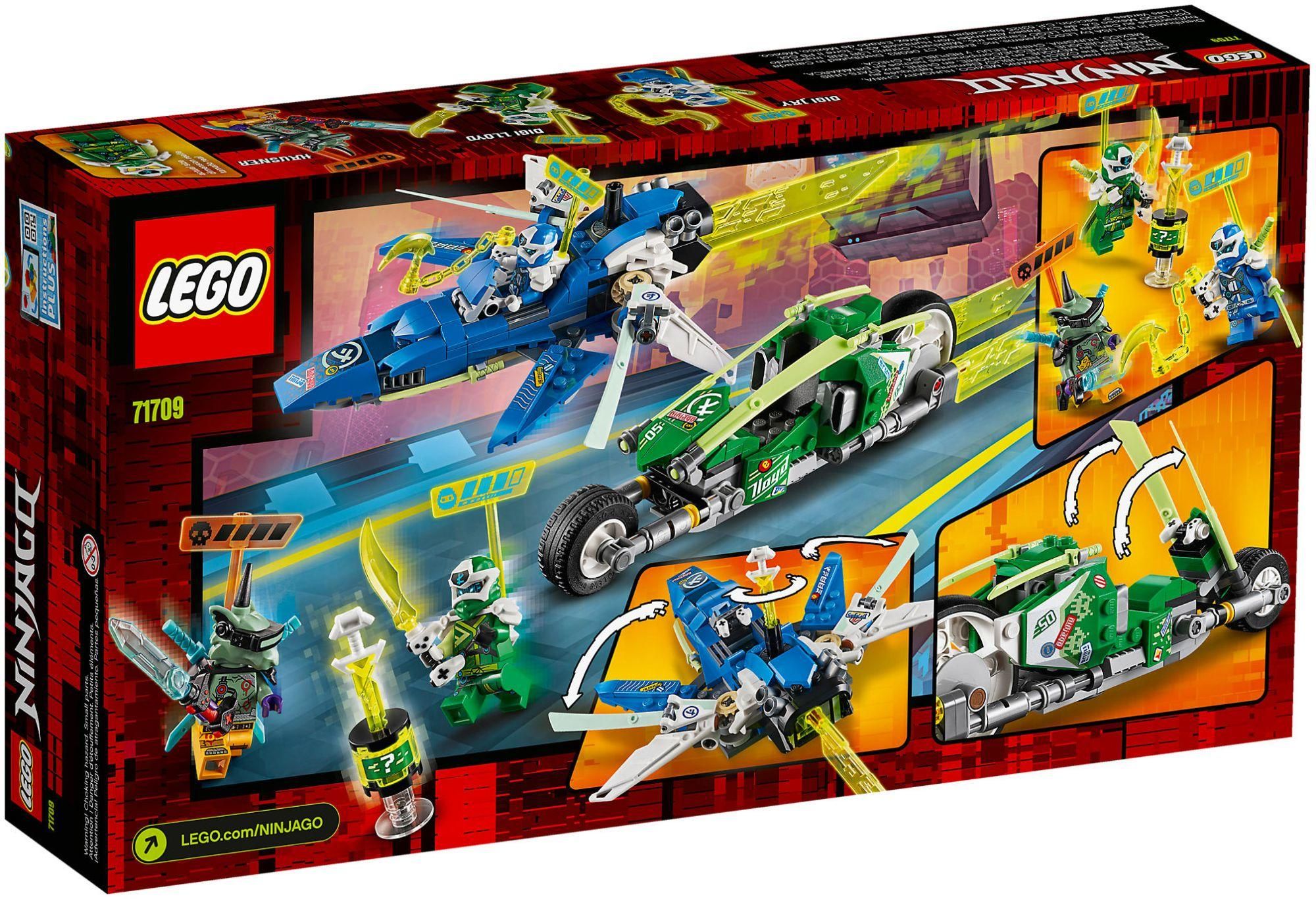 Lego Ninjago - Les Bolides De Jay Et Lloyd - 71709 - 2