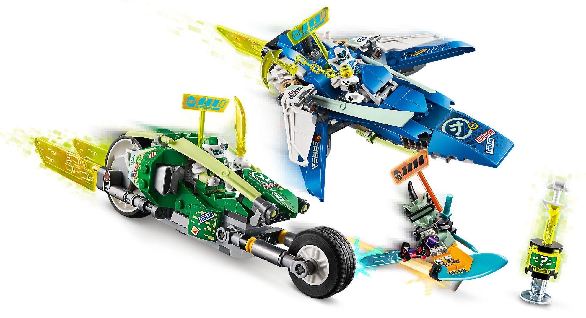 Lego Ninjago - Les Bolides De Jay Et Lloyd - 71709 - 4