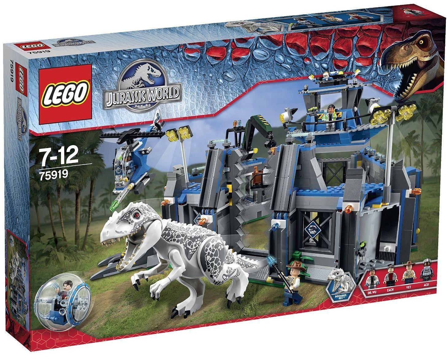 LEGO Jurassic World L'évasion d'Indominus Rex 75919 Rakuten