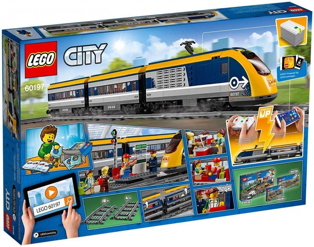 Lego City - Le Train De Passagers T�l�command� - 60197 - 2
