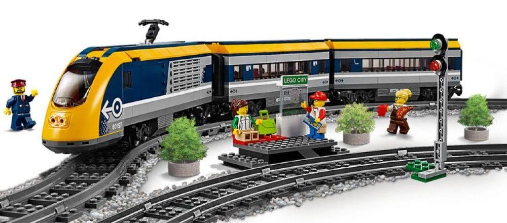 Lego City - Le Train De Passagers T�l�command� - 60197 - 4