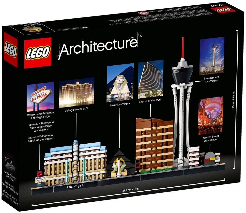 Lego Architecture - Las Vegas - Nevada, Usa - 21047 - 2