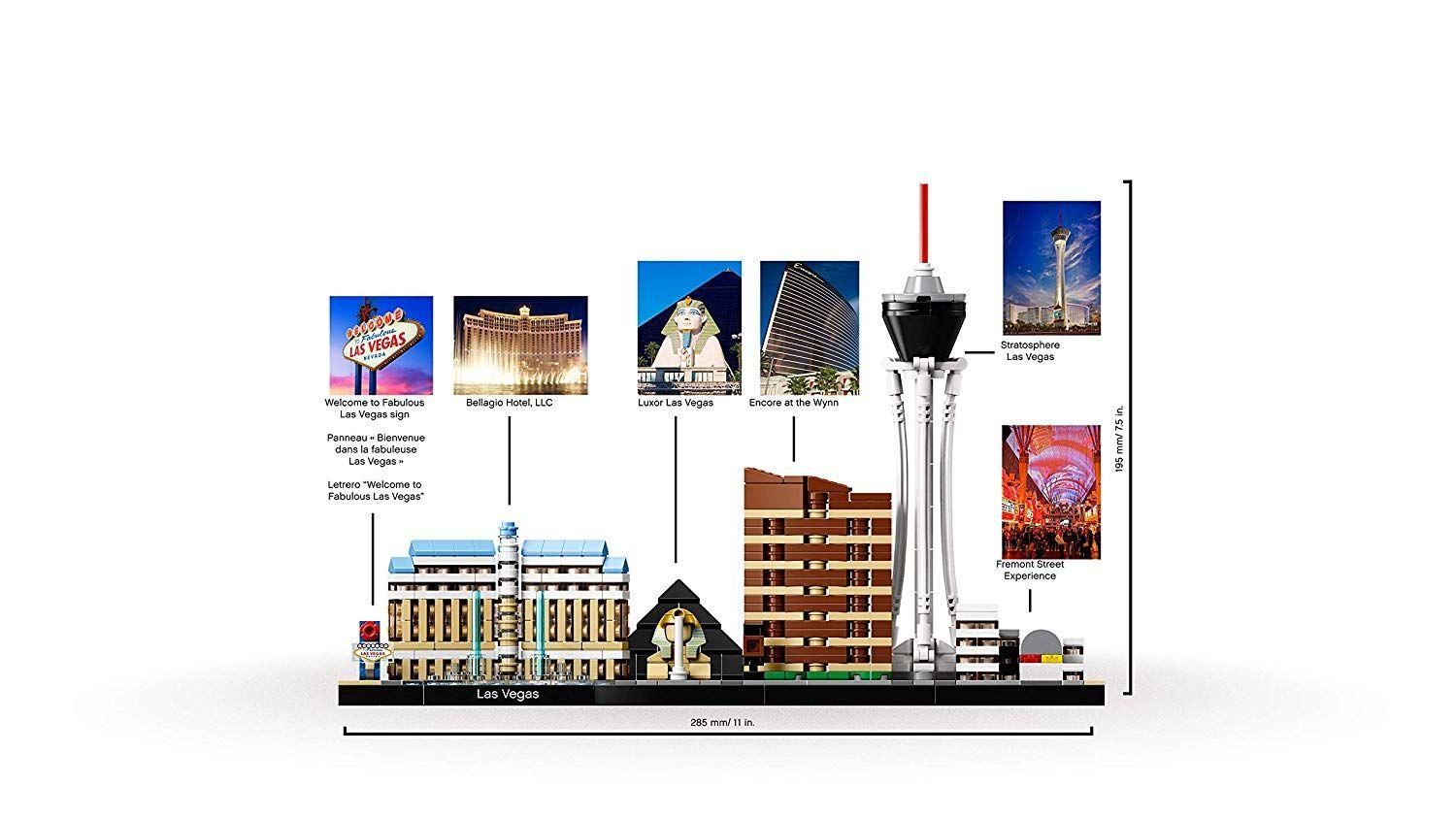Lego Architecture - Las Vegas - Nevada, Usa - 21047 - 7